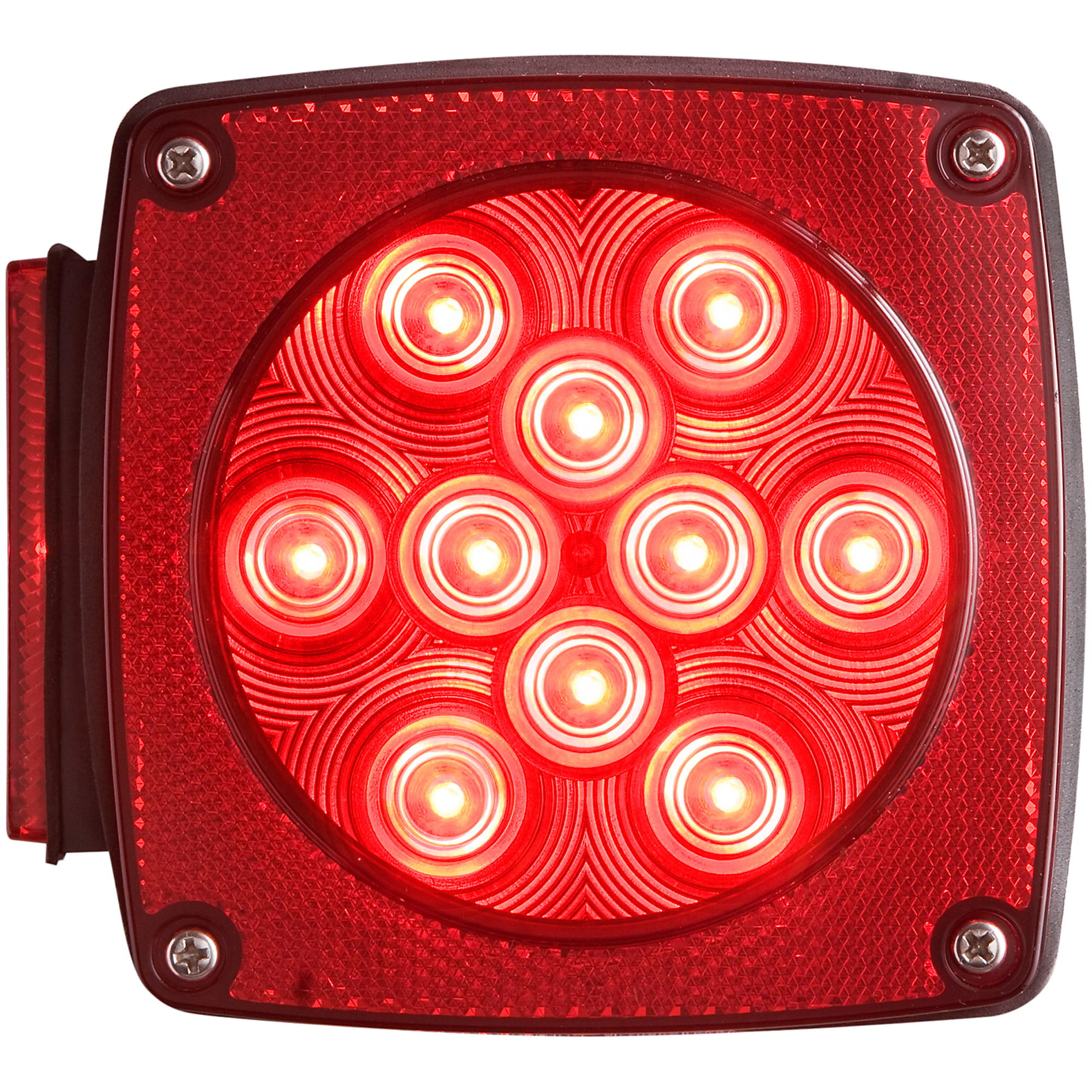 7-LED STUD MOUNT COMBO TAIL LIGHT; DRIVER SIDE